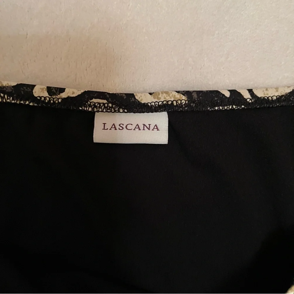 Lascana Ruched Zebra Print Bikini Bottom size 8 Grey Black Cream Brown Beach - Picture 5 of 9